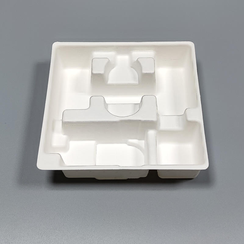 湿压纸托甘蔗浆纸浆模塑精品纸托纸浆模塑环保纸塑品来图来样定制