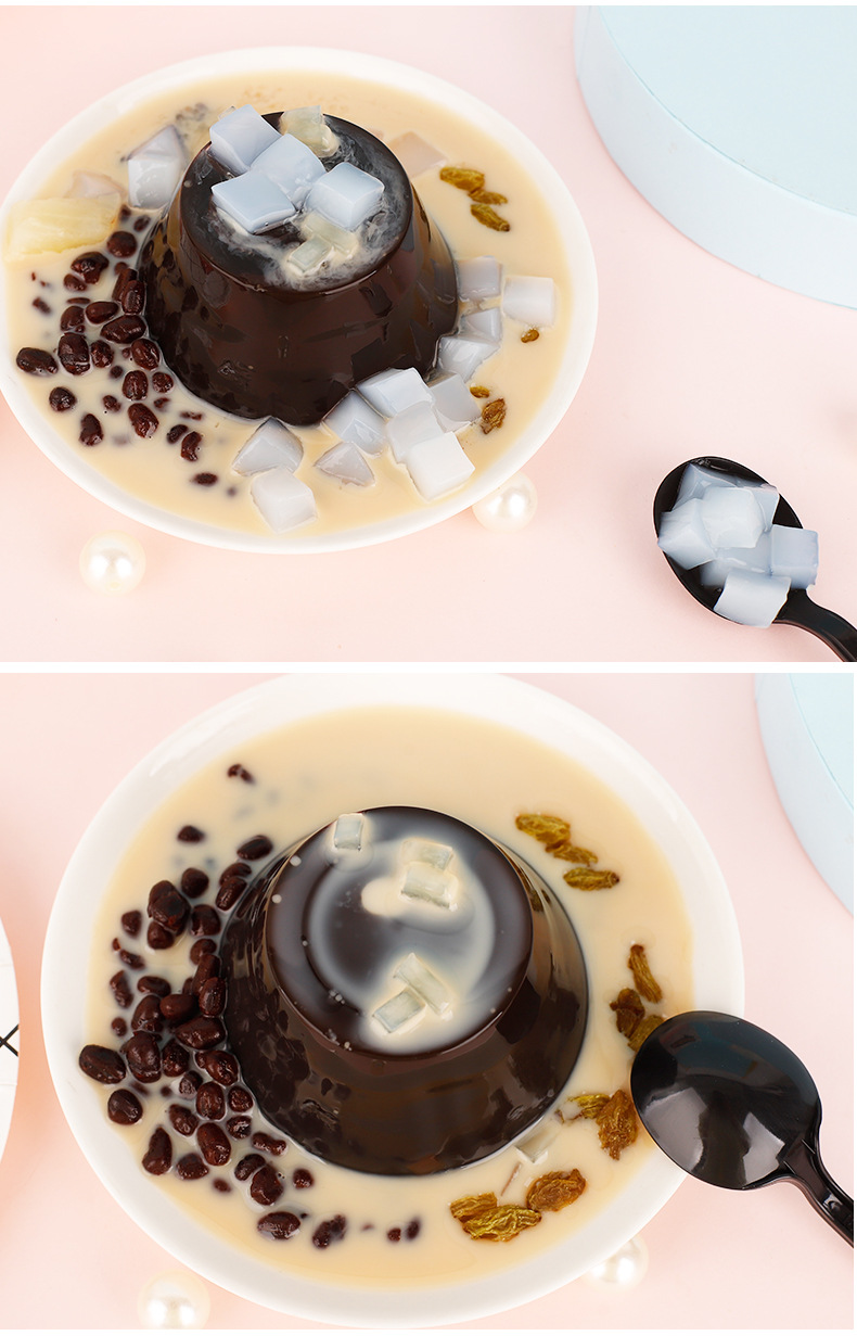 休闲零食行小萌台湾烧仙草 布丁奶茶仙草冻批发一箱12盒