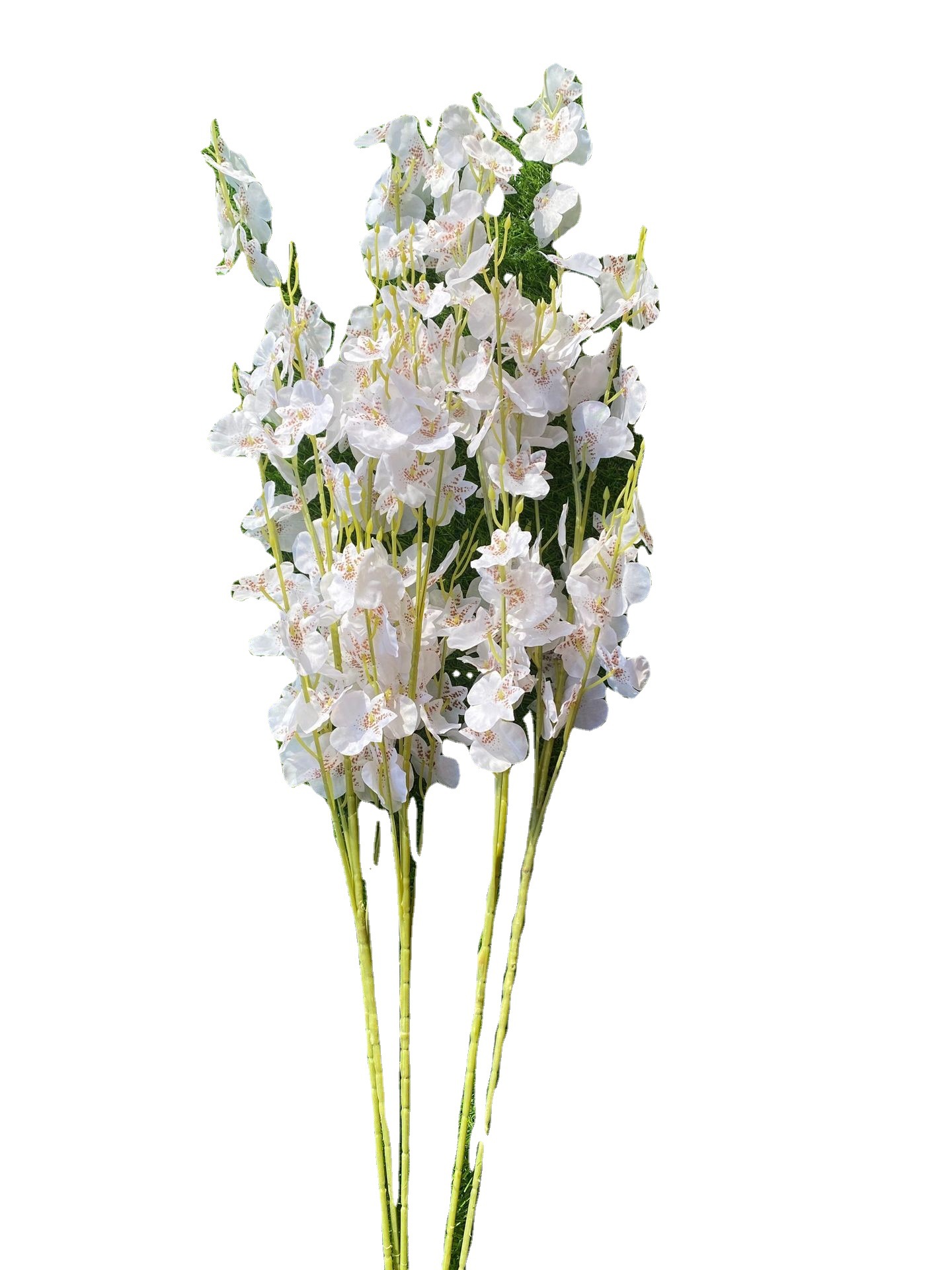 Artificial Dancing Orchid Indoor Flower Arrangement Artificial Flower Artificial Flower Living Room TV Cabinet New House Decoration Flower Decoration Spring Flower