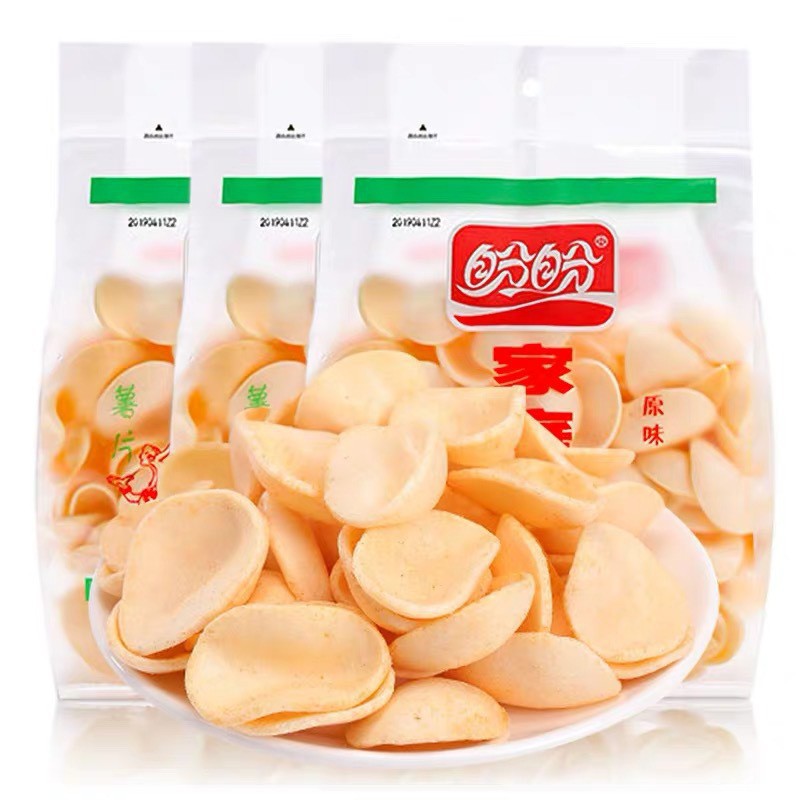 盼盼原味/番茄味 大薯片108g家庭分享装 膨化休闲零食品