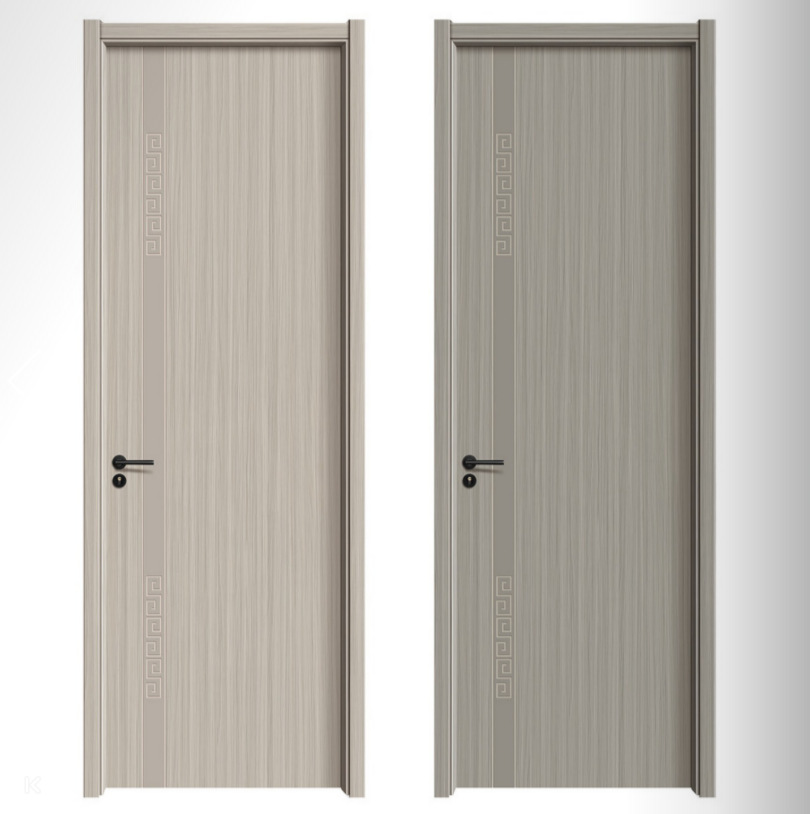 厂家直供批发 定制环保无漆木门 碳晶板 竹炭纤维板 房间静音门