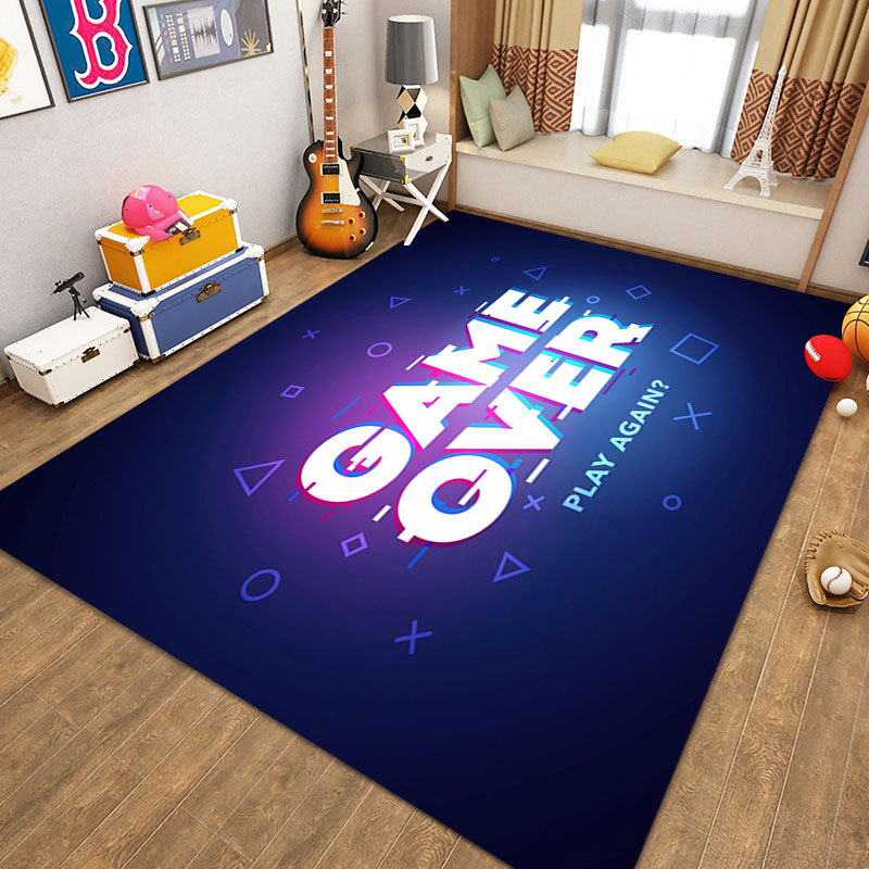 European and American Style Carpet Floor Mat Home Living Room Bedroom Carpet Colorful Game Handle E-Sports Room Carpet Free Shipping by Manufacturer