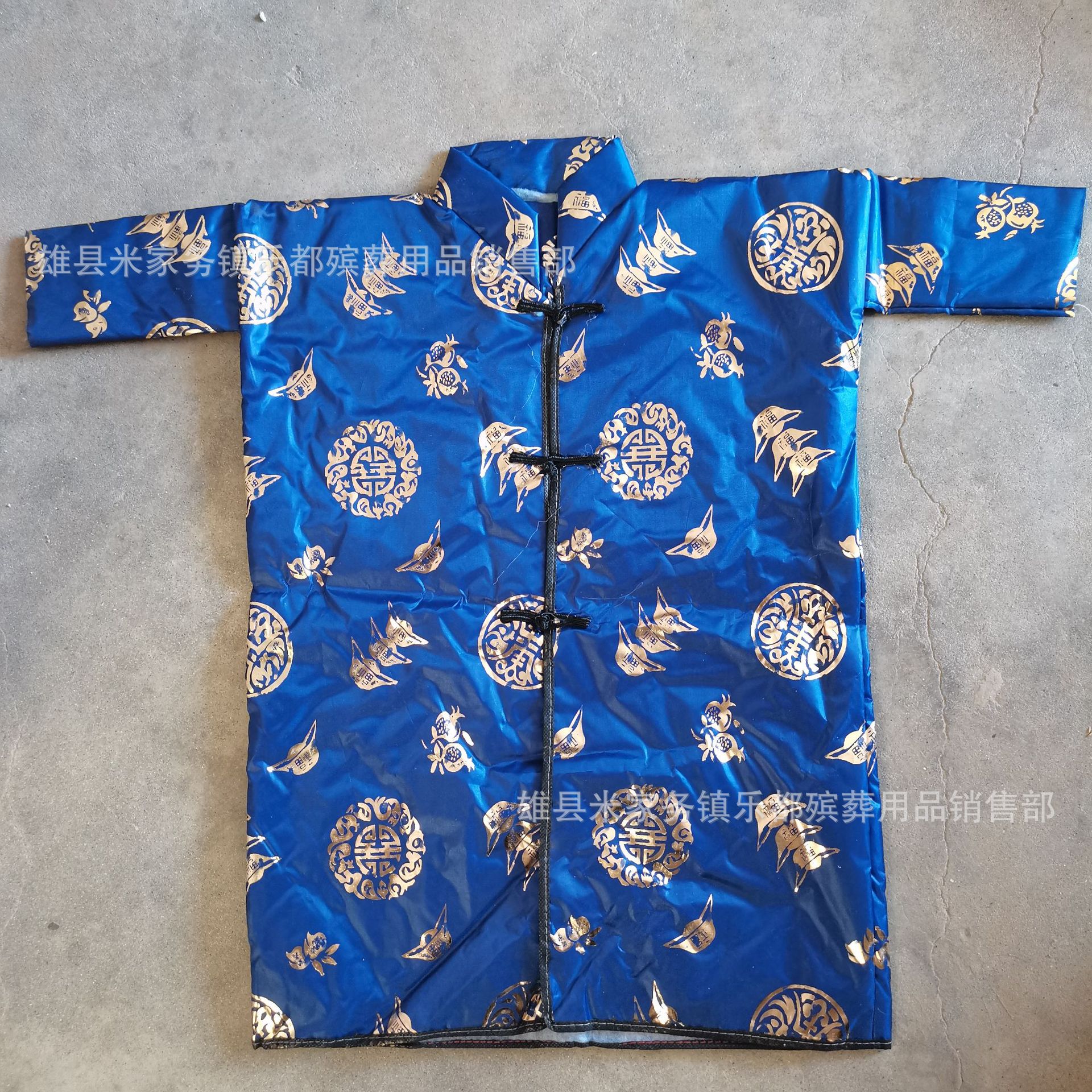 殡葬用品50*70锁边加厚纽扣布棉衣纸衣冥币纸钱祭祀十月一寒衣节