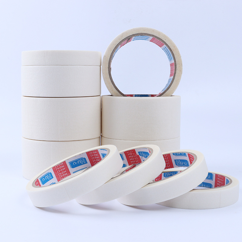 Masking Tape Tape High Temperature Resistant Masking Paper for Spray Painting Glue Beauty Seam Art High Adhesive Masking Tape Crease Paper Tape