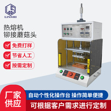 热熔铆接机 桌面自动热铆焊接机 塑料立柱蘑菇头成型机热铆机