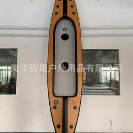 新款充气皮划艇kayak木纹拉丝