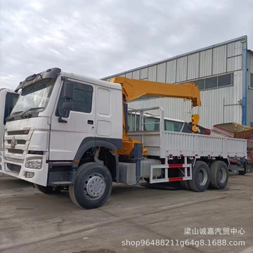 出口供应10-16吨起重运输车二手工程车徐工直臂随车吊-阿里巴巴