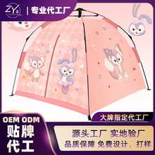 儿童户外露营室内游戏玩具屋小帐篷便携式孩公主自动可折叠免安装