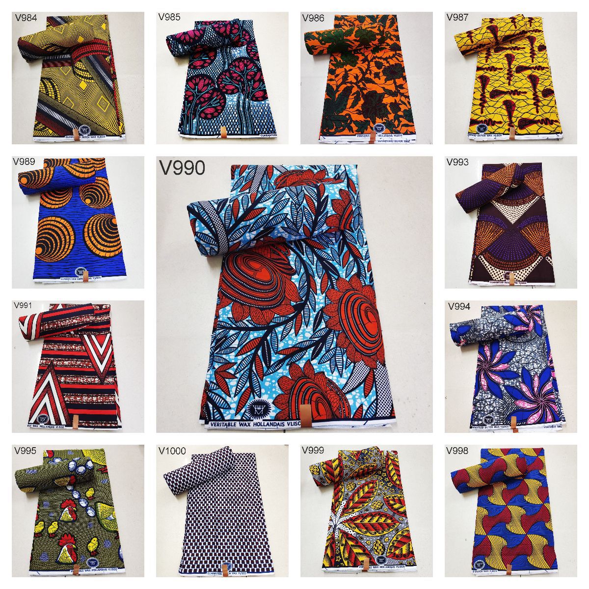 Foreign Trade African Wax Fabric Cotton Wax Fabric Holland Africa Cerecloth Fabric Loincloth
