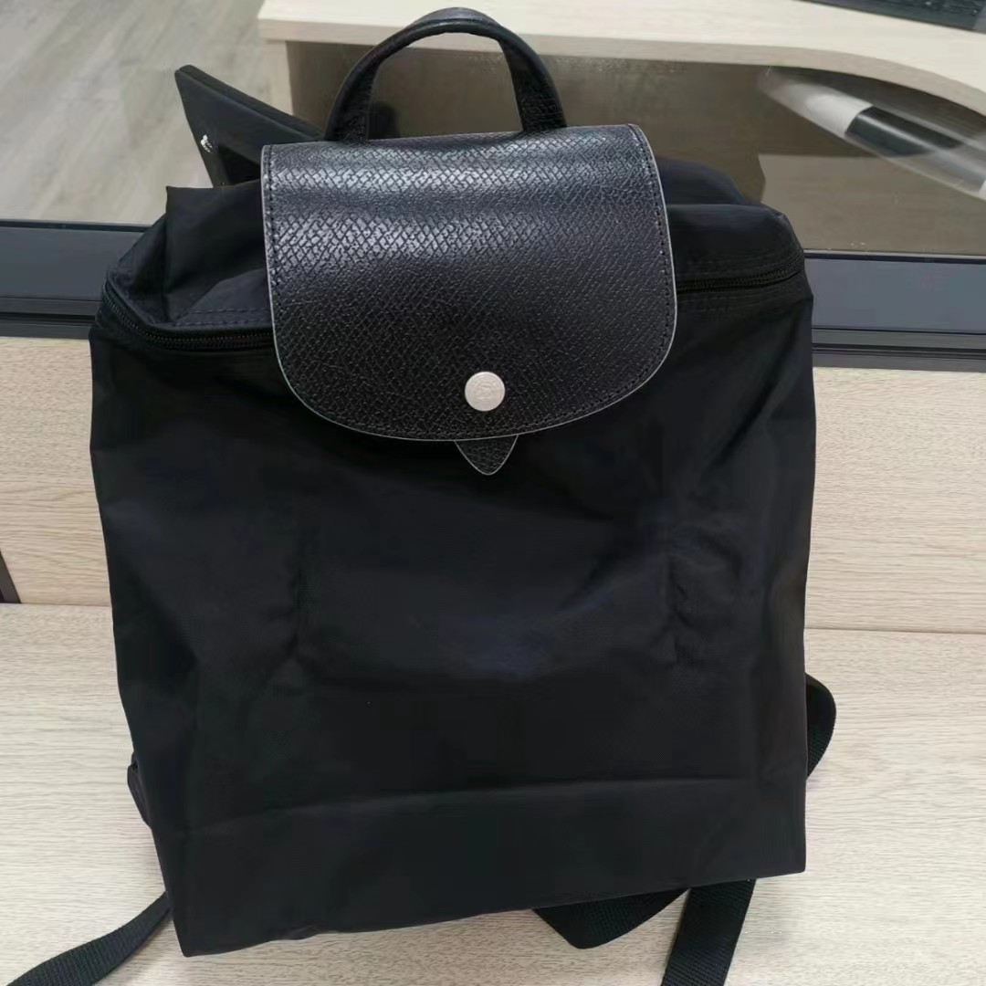 法国龙骧包70周年双肩背包男女休闲双肩学生书包折叠包大容量背包