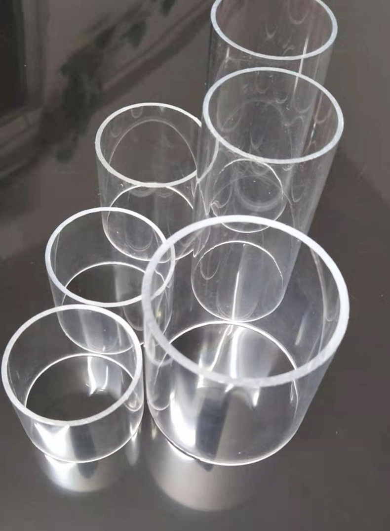 聚碳酸酯管pvc防尘高透明阻燃灯罩标本装饰塑料圆管pc管厂家直供