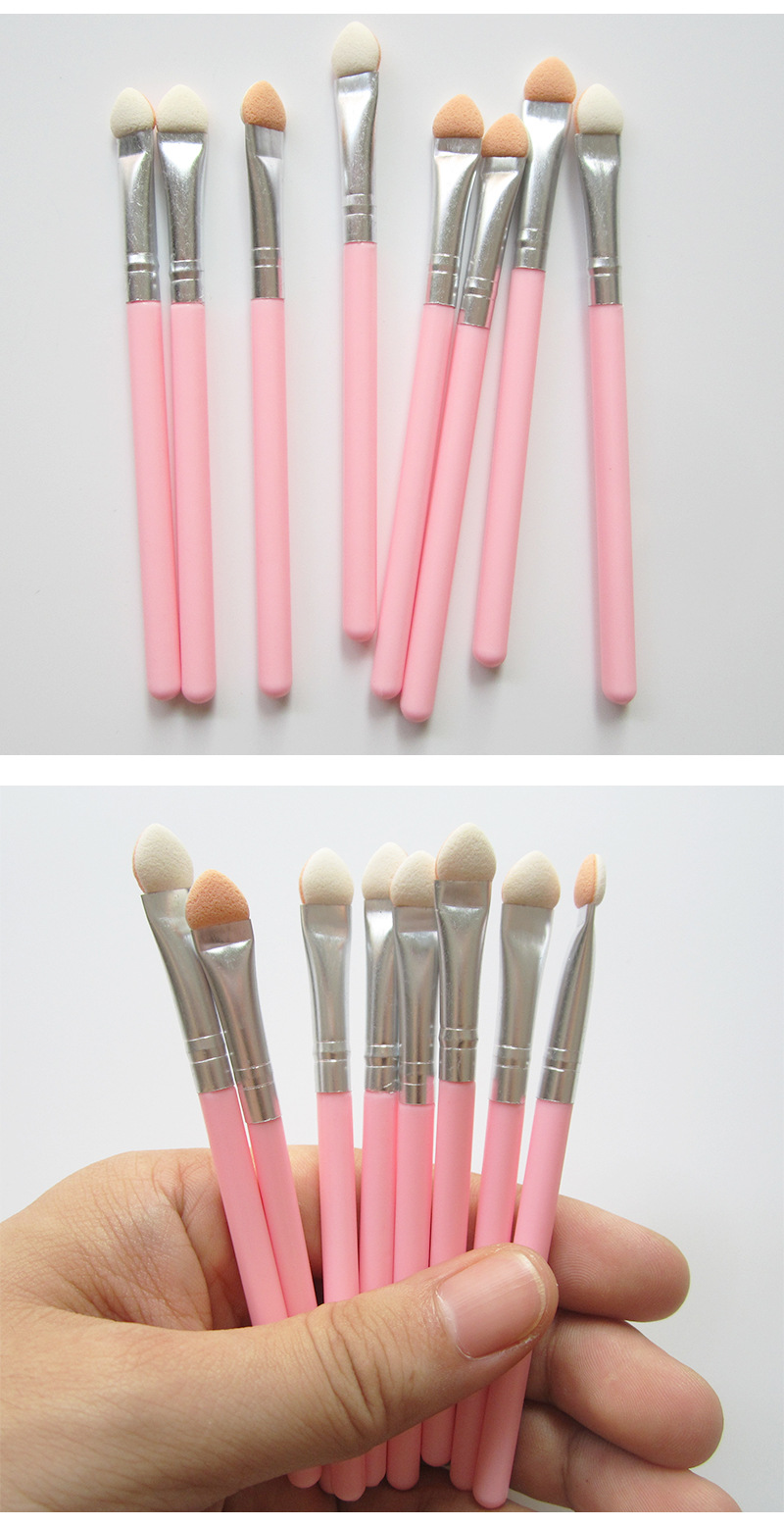 眼影刷便携式眼影刷海绵眼影棒多色晕染刷眼部化妆刷修颜美妆工具