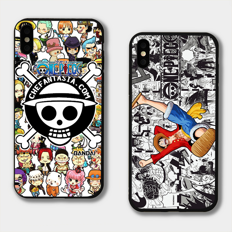 海贼王适用苹果11手机壳iphone13保护套动漫15硅胶全包12个性软壳