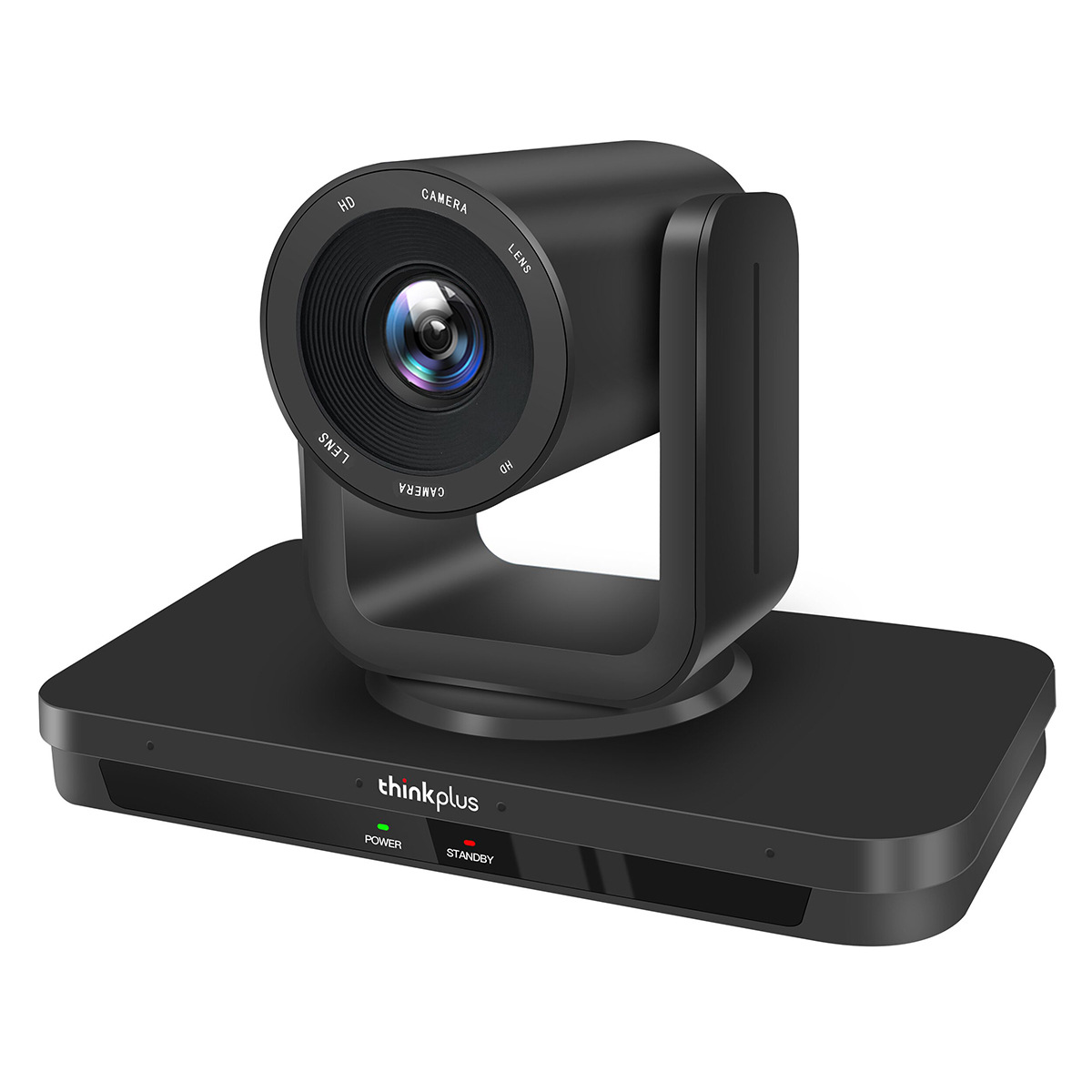 联想thinkplus视频会议高清摄像头摄像机电脑usb免驱广角1080p