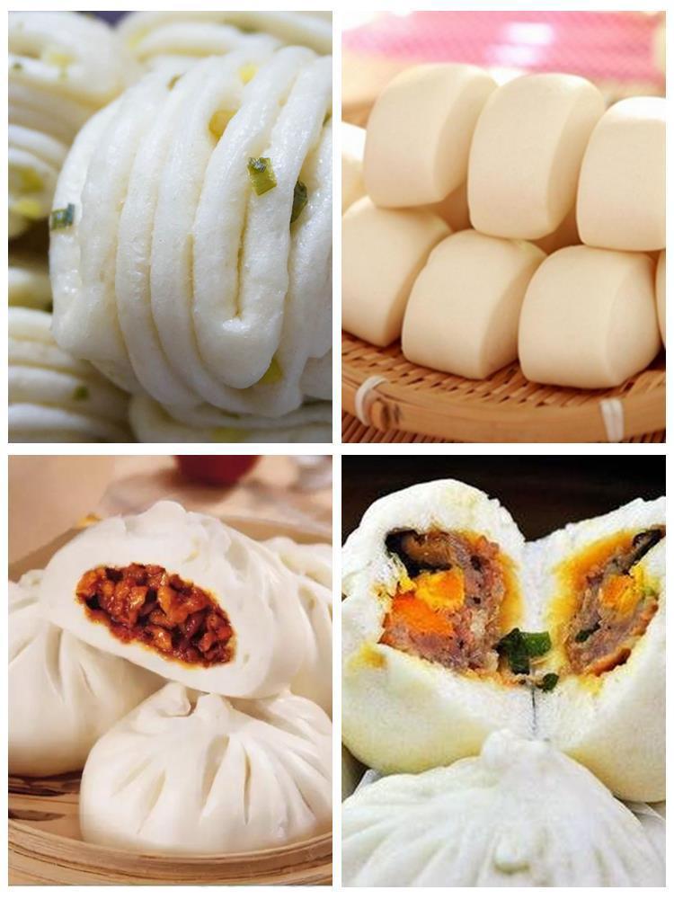 包子馒头花卷包子馅料面食中餐早餐早点小吃技术配方视频培训发面