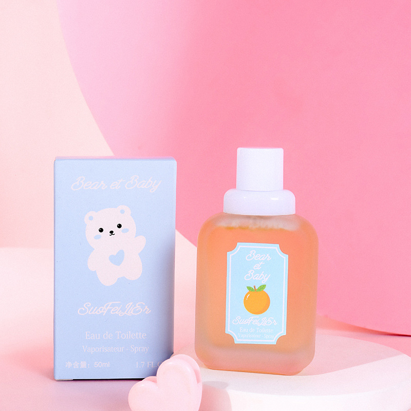 Douyin Online Influencer Popular Baby Bear Perfume for Women Long-Lasting Light Perfume Fresh Natural Girl Student Factory Wholesale