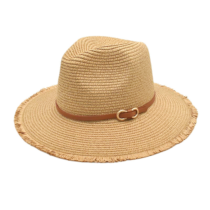 Baby Boy and Girl Summer Sun Hat Wholesale Amazon Female Student Straw Sun Hat Japan and South Korea Outdoor All-Matching Sun Protection Hat