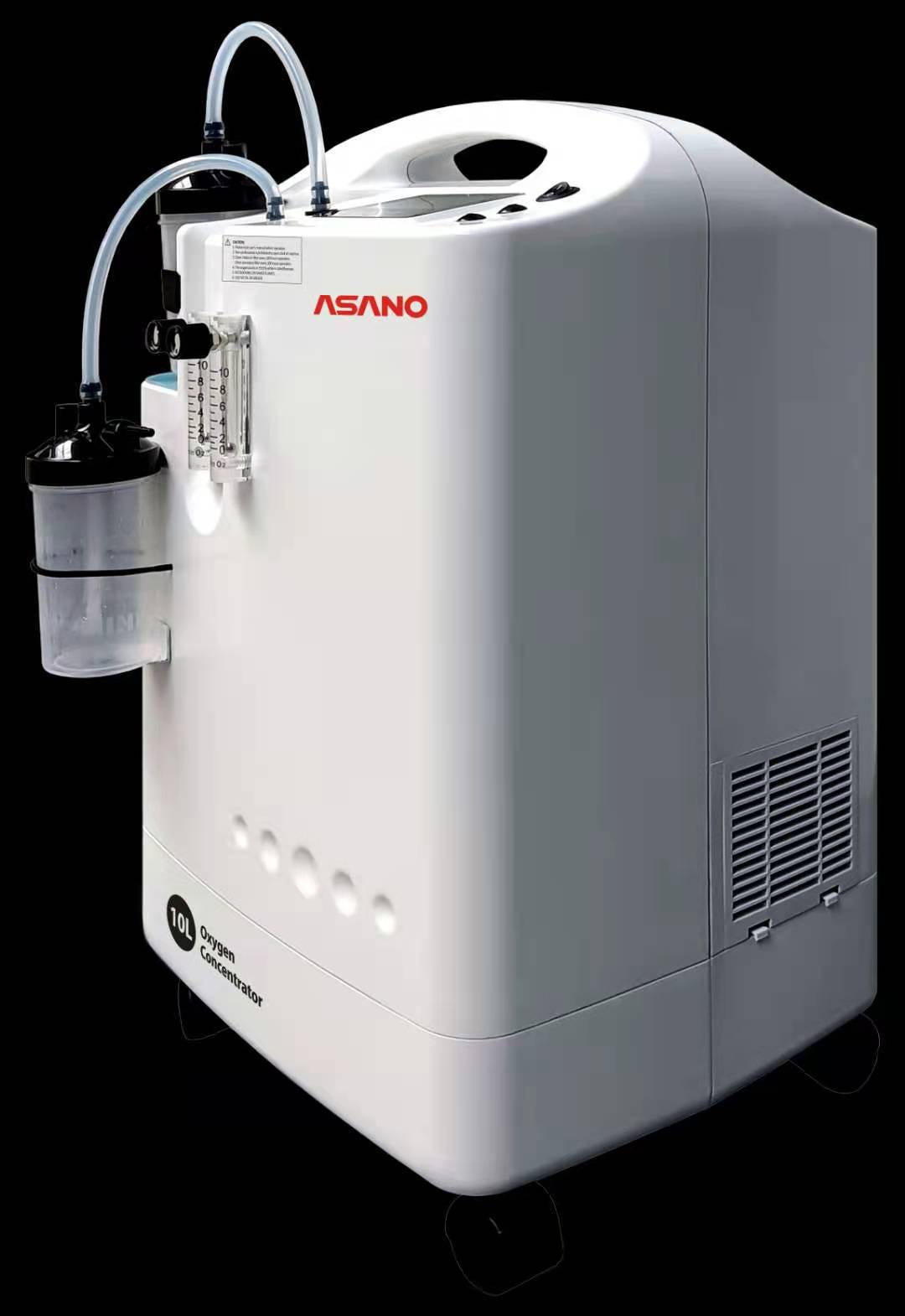 一件包邮朝野10l制氧机 asano氧气机10升双瓶低氧报警英文出口版