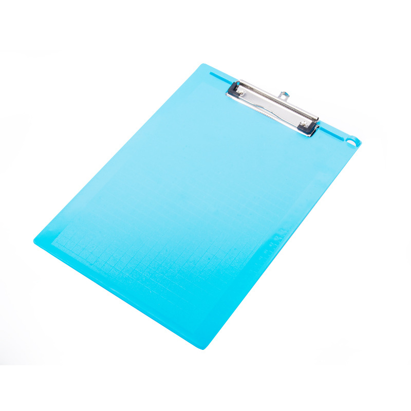 A4 Folder Plate Holder Transparent Plastic Board Folder Plate Holder Folder Tablet Clip with a Scale Multicolor Optional