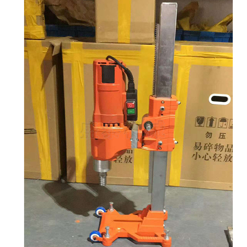 墙壁开孔金刚石钻孔机 空调打孔取芯钻机混泥土取芯机电动钻孔机