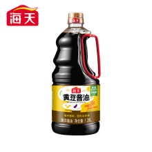 海天黄豆酱油1.28L调味黄豆酿造家用商用红烧鲜味生抽炒菜烹饪