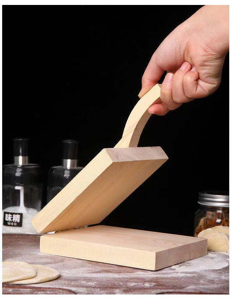 实木神器家用压包子粿面皮模具手工擀配件摸具磨具压饼饺子皮