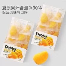 临期Dobby哆比Q弹芒果白桃果汁软糖水果QQ糖旅行青蛙休闲零食网红