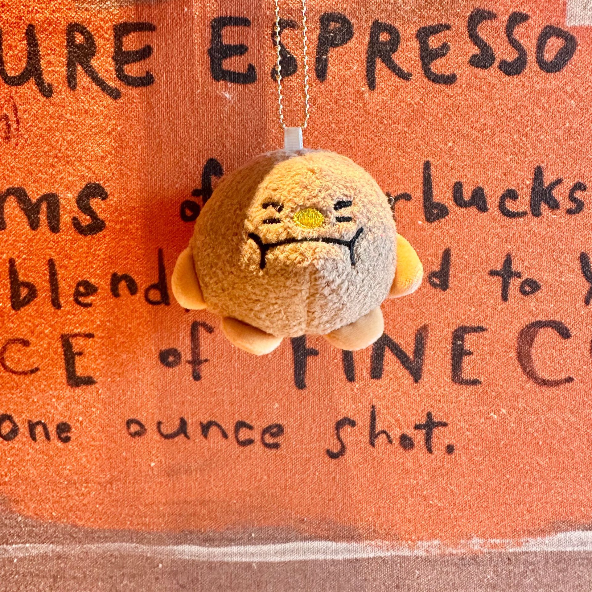 卡通牛肉丸火锅毛绒玩具美味牛肉丸美食小挂件公仔游乐城抓机娃娃