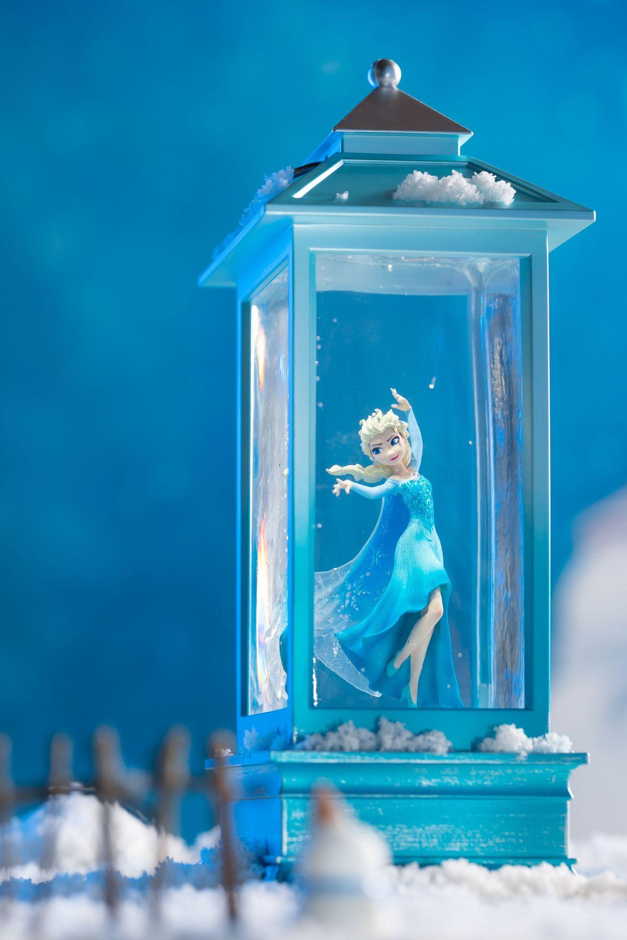 爱莎公主冰雪奇缘水晶女孩儿童八音盒艾莎音乐盒生日礼物