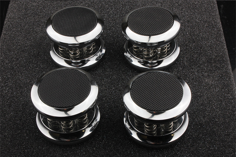 杨阳 弹簧脚垫避震发烧音响功放落地音箱铝合金脚钉防滑减震脚架