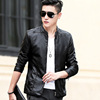 new pattern leather clothing man leather jacket leisure time coat Korean Edition Trend Self cultivation handsome Youth Spring and autumn season