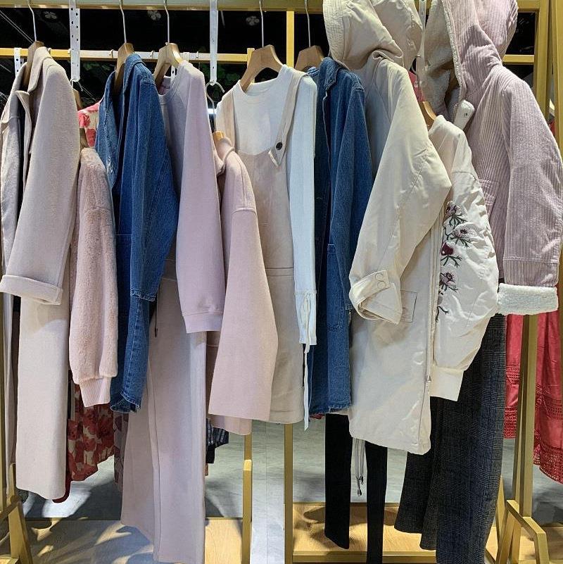 华人杰春夏装品牌折扣女装走份 专柜正品女装三彩 尾货女装
