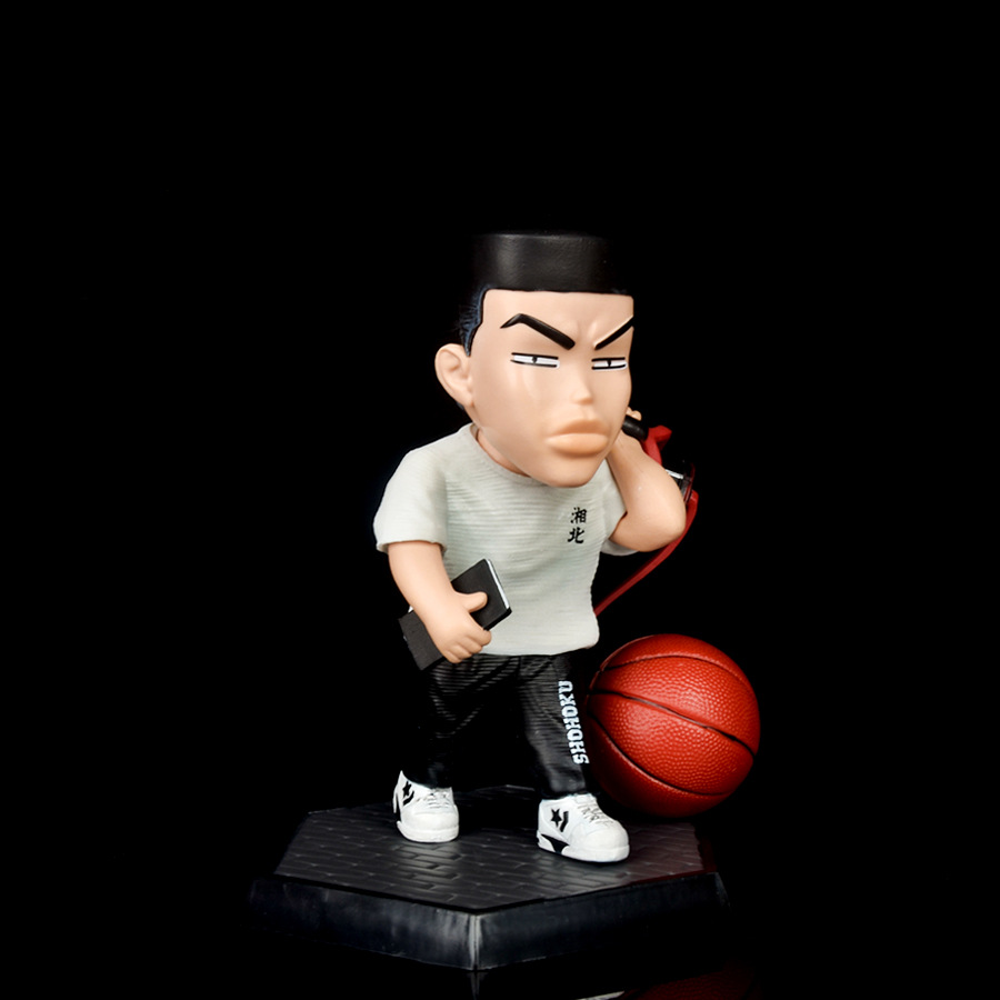 q版五款灌篮高手樱木花道 流川枫 赤木刚宪湘北五虎 潮服公仔手办