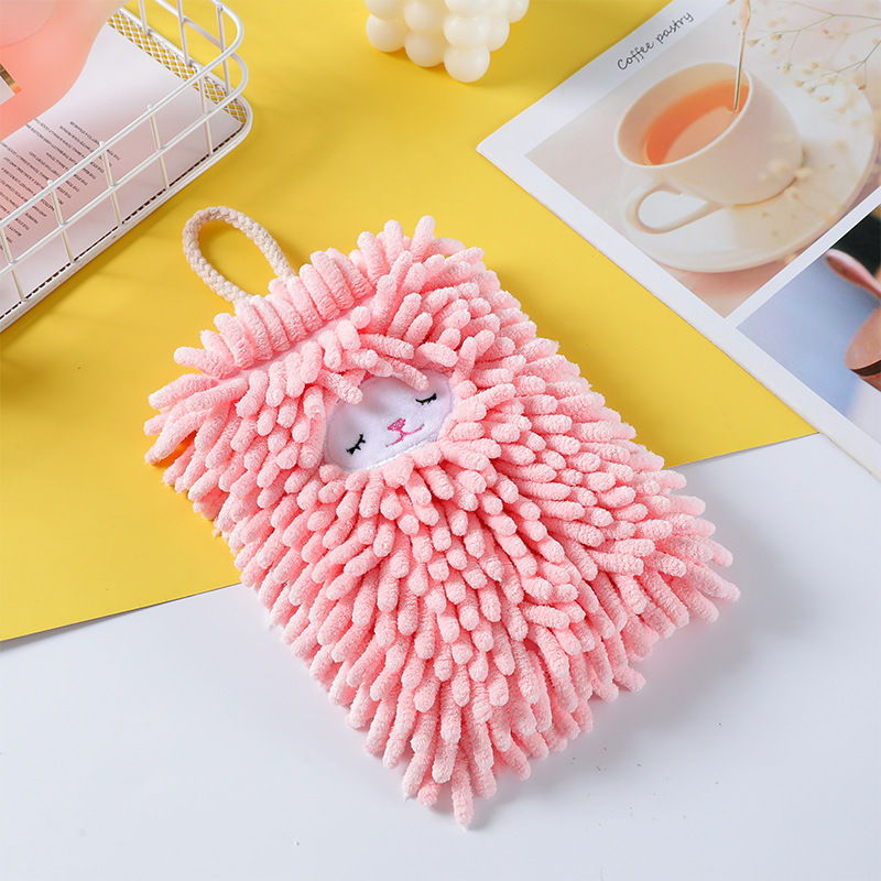 Factory Wholesale Chenille Towel Home Gifts Hand Towel Children Can Hang Double Bathroom Handkerchief