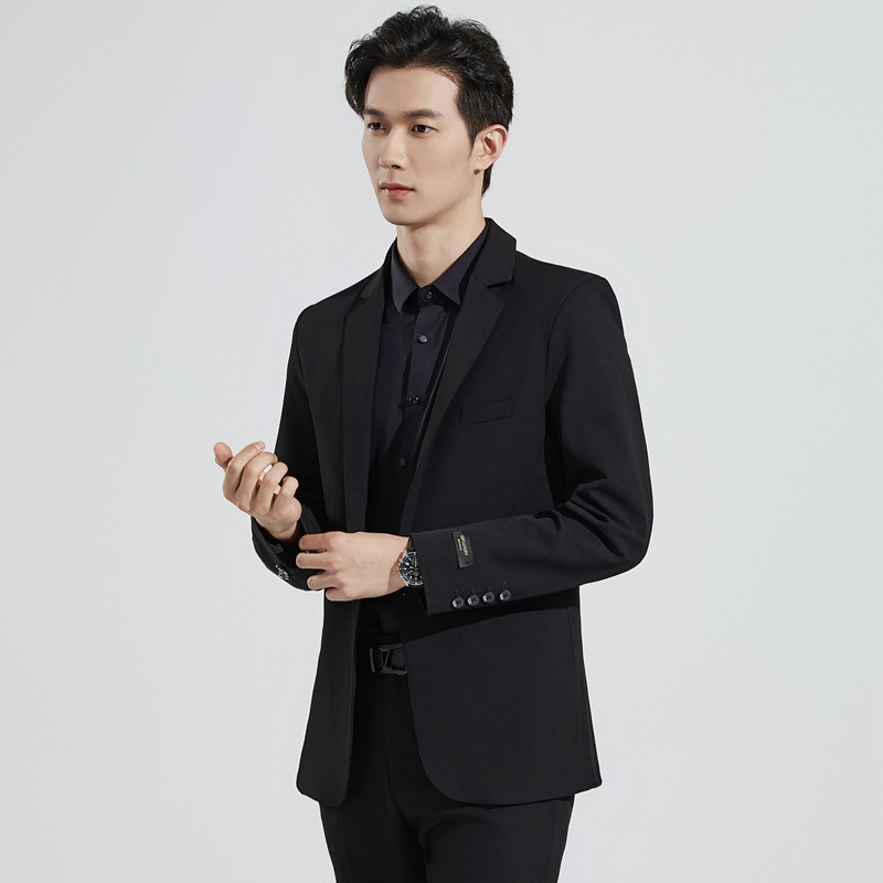 男春秋西装套装商务西服正装西装西服套装-阿里巴巴