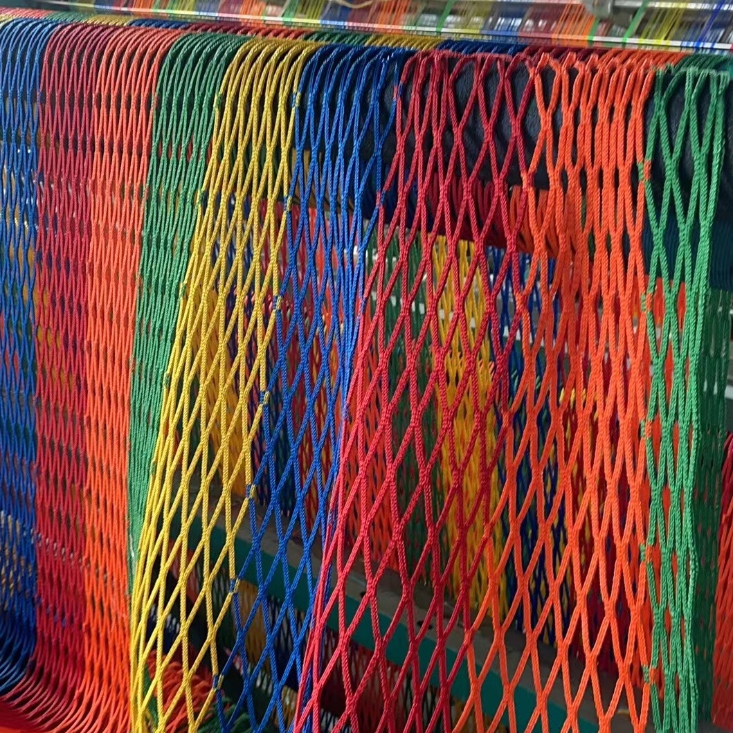 无结网足球场乒乓球篮球场高尔夫球场围网 无结网 护栏网隔离软网