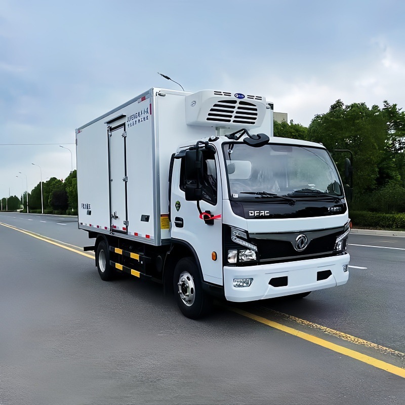 东风福瑞卡混动4米2冷藏车 国六4.2米冷藏车 新能源绿牌货车-阿里巴巴