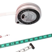 厂家定制供应BMI水滴状健康尺 价格优惠 实用性强 纤维尺礼品尺