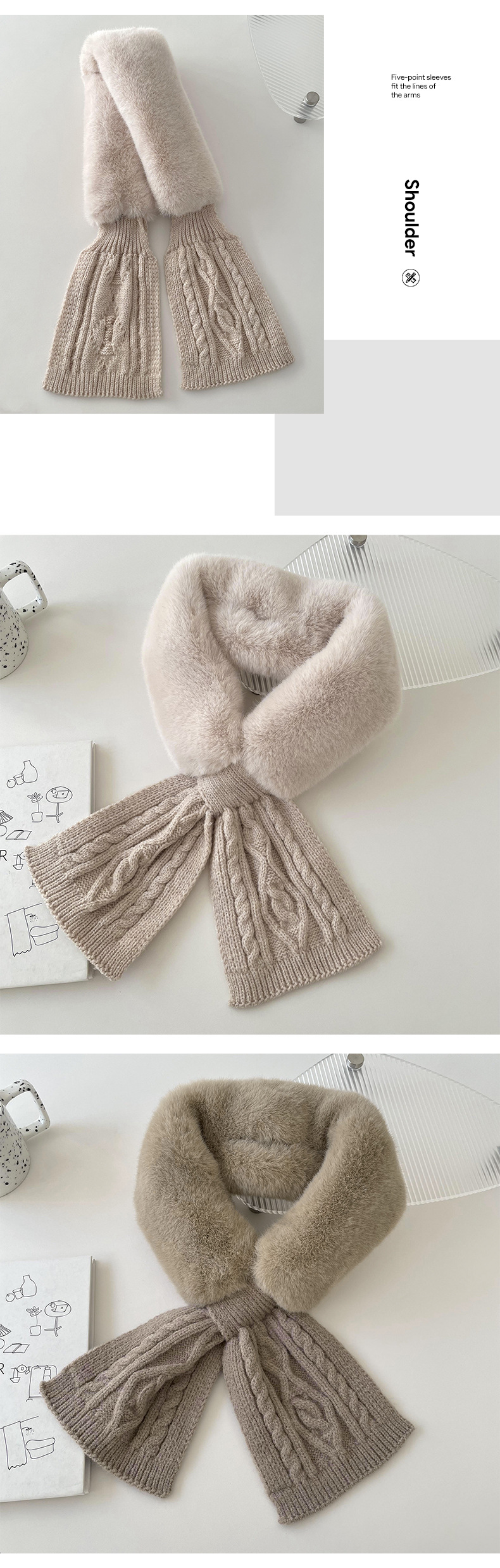 Winter scarfs for women Fluffy Woollen Knitting Cross neck scarves Solid Color Thicken Collar Plush Neck bandana female scar 2 Mallzona O1CN01lpH0OP1RgAMuEsmz7 !!4217842140 0 cib Winter scarfs for women Fluffy Woollen Knitting Cross neck scarves Solid Color Thicken Collar Plush Neck bandana female scar Mallzona