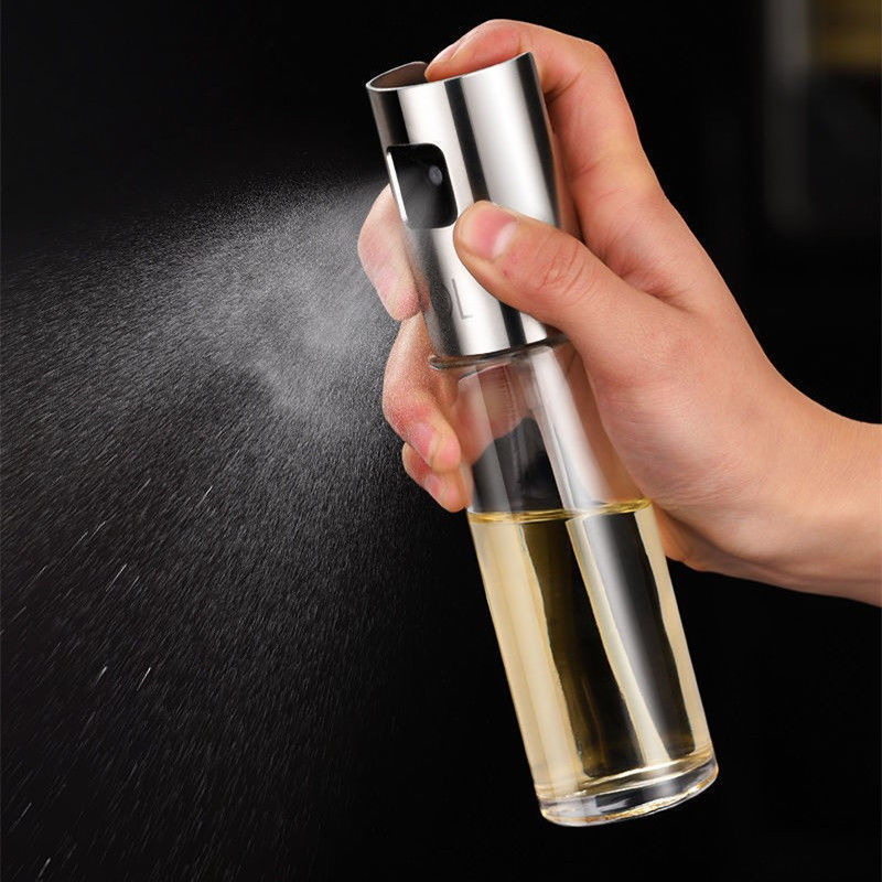 Barbecue Oil Dispenser Spray Pneumatic Fitness Kitchen Oil Spray Bottle Cooking Oil Olive Oil Fuel Injector Atomization