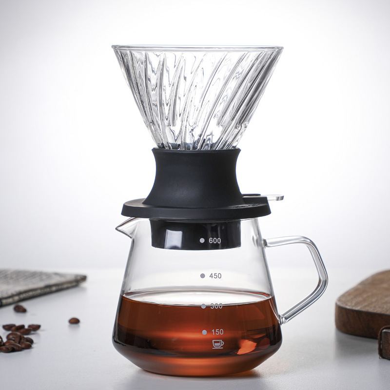 批发玻璃咖啡壶咖啡滤杯浸泡滤杯咖啡壶手冲咖啡器具过滤器聪明杯