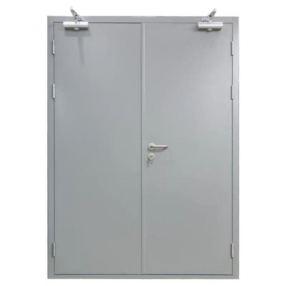 防火门定制单开甲级乙级钢质隔热消防门单开对开乙级防火门