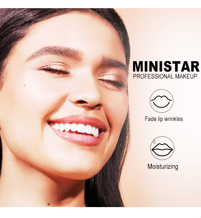 ministar外贸跨境唇蜜大嘴巴唇彩水润嘟嘟丰唇液生姜薄荷丰唇油