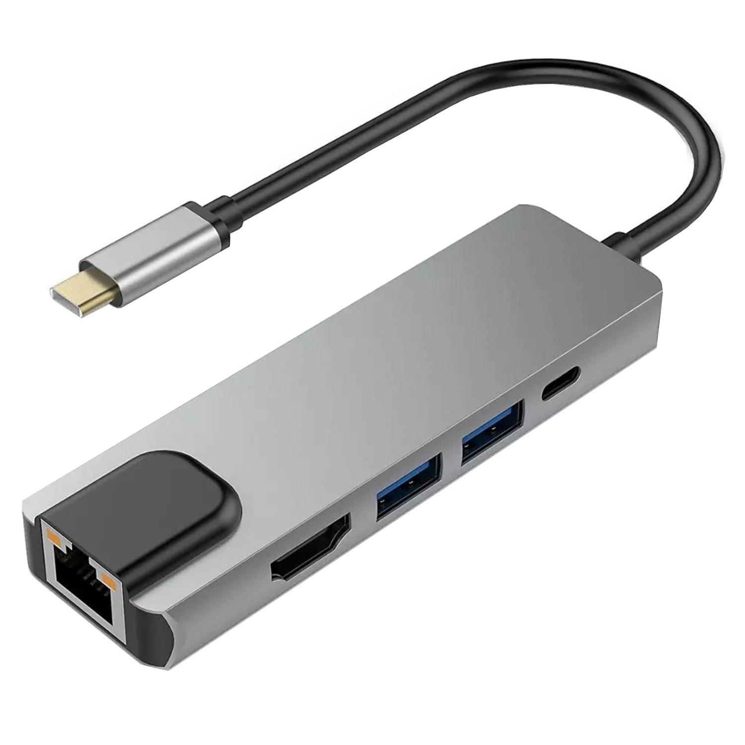 type-c转hdmi vga二合一电脑显示器连接线mac转换器笔记本扩展坞