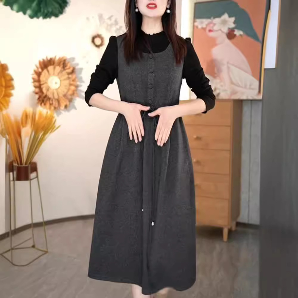 裙子女夏jk制服【萌款马甲背心】动漫学院风棉针织衫基础款套头男女