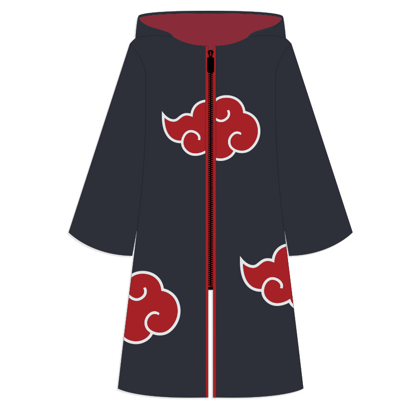 预售 火影忍者正版动漫人物cosplay服装晓组织鹰小队斗篷披风外套