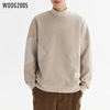 men's wear Plush thickening Sweater 2022 winter new pattern Trend Versatile Half a man Sweater