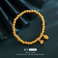 周大福monologue独白北纬三十度上古玄灵麒麟黄金手串mr1313_阿里巴巴