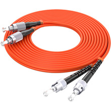 LHG 双芯多模光纤跳线 4A1b 62.5/125μm光纤熔接收发器尾纤FC-ST
