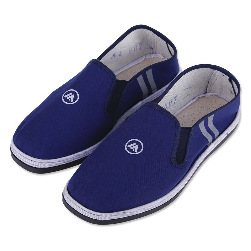 供应囚犯鞋男布鞋棉鞋棉拖女蓝色布面男女监狱鞋千层底一脚蹬布鞋